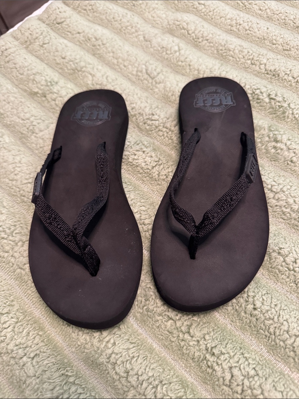 Reef Black Women's Flip Flop Sandals